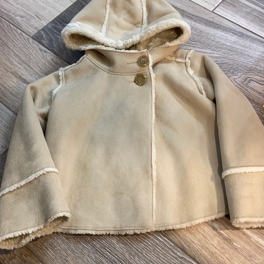 Baby gap suede type jacket with super soft inside
